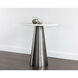 Damon Gunmetal Bar Table